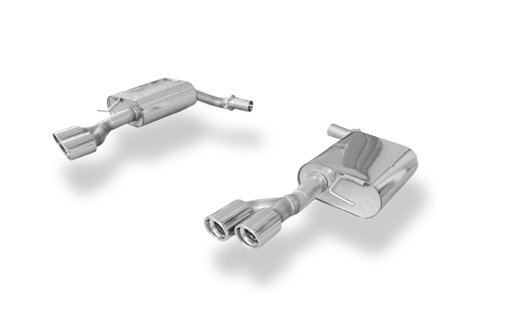Fox passend fürAudi A6 Typ 4F Endschalldämpfer rechts/links - 2x76 Typ 17 rechts/links