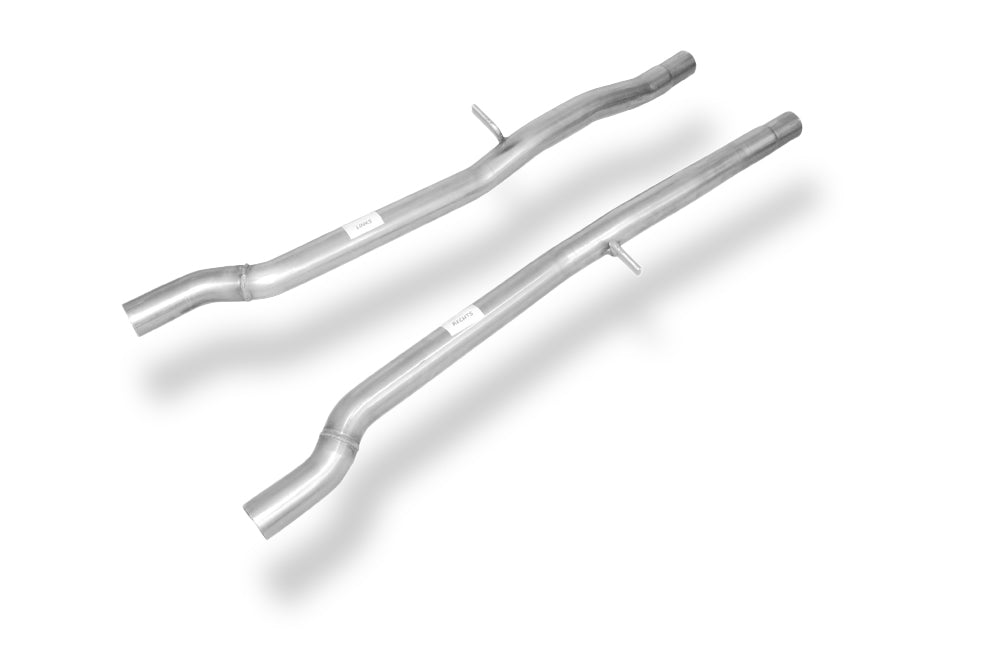 Fox passend für Audi A6 Typ 4F quattro 4,2l Vorschalldämpferersatzrohr rechts/links Ø63,5mm