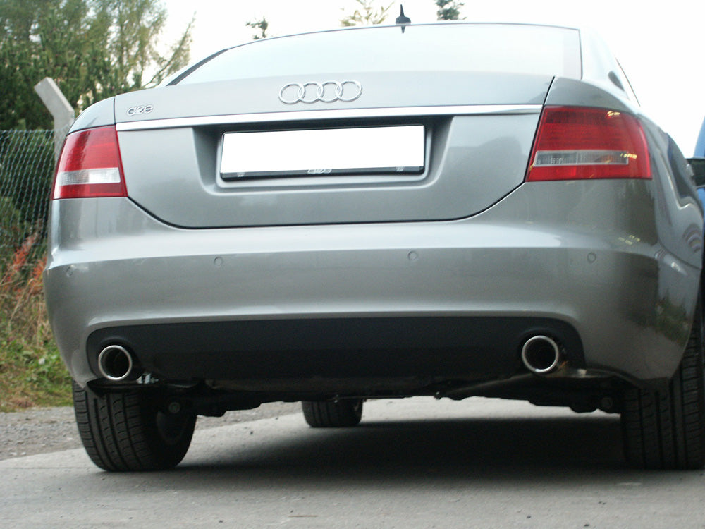 Fox passend für Audi A6 Typ 4F quattro 4,2l Endschalldämpfer rechts/links Ø63,5mm - 1x90 Typ 17 rechts/links