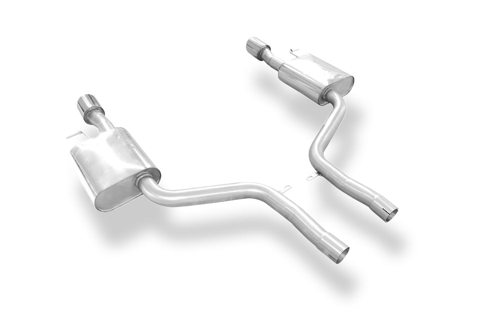 Fox passend fürAudi A6 Typ 4F quattro 4,2l Endschalldämpfer rechts/links Ø63,5mm - 1x100 Typ 17 rechts/links