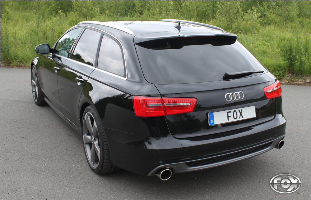 Fox passend fürAudi A6 4G - 2,0l TFSI + 2,8l FSI Endschalldämpfer rechts/links - 1x100 Typ 16 rechts/links
