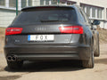 Fox passend für Audi A6 4G - 2,0l TDI Endschalldämpfer einseitig - 2x90 Typ 16