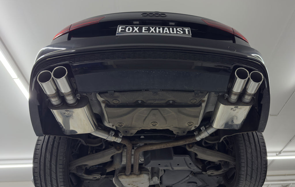 Fox passend fürAudi A6 4G Endschalldämpfer rechts/links zweiflutig - 2x90 Typ 16 rechts/links
