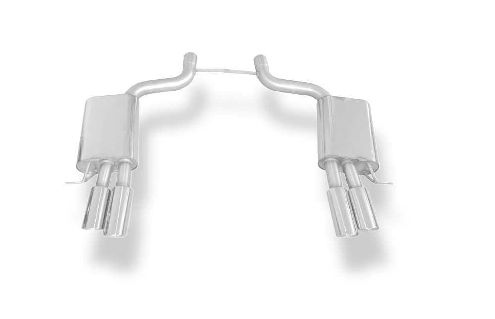 Fox passend fürAudi A8 Typ 4E - S8-Optik Endschalldämpfer rechts/links Ø70mm - 2x88x74 Typ 32 rechts/links (S8-Optik)