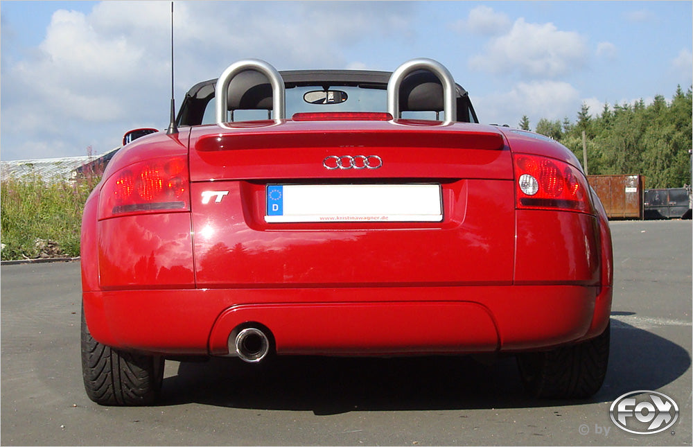 Fox passend für Audi TT 8N - Frontantrieb Endschalldämpfer - 1x100 Typ 13