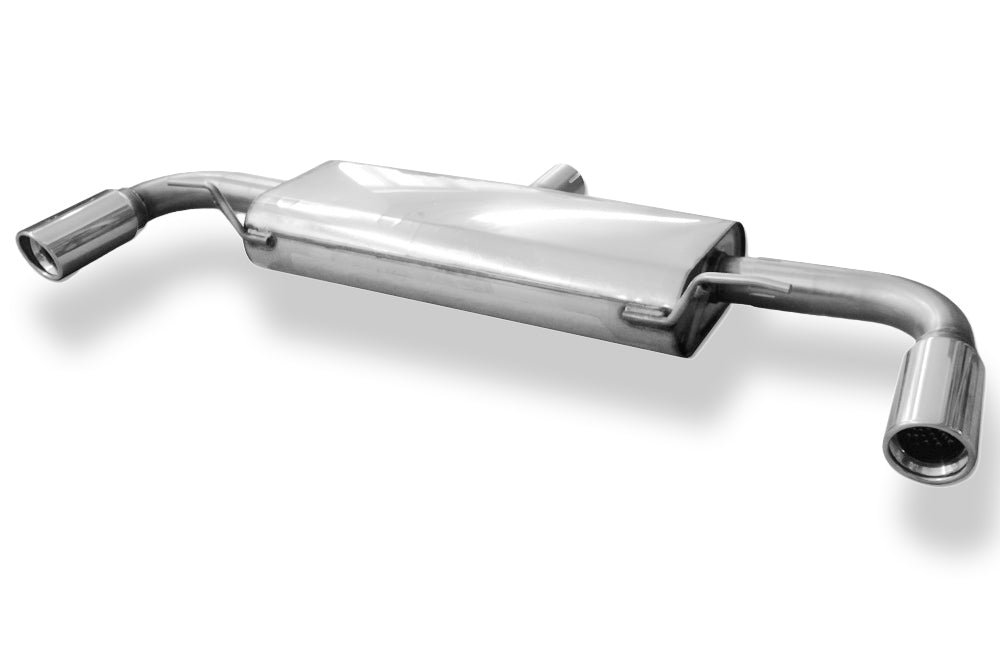 Fox passend fürAudi TT 8J - Turbo Endschalldämpfer rechts/links - 1x90 Typ 17 rechts/links