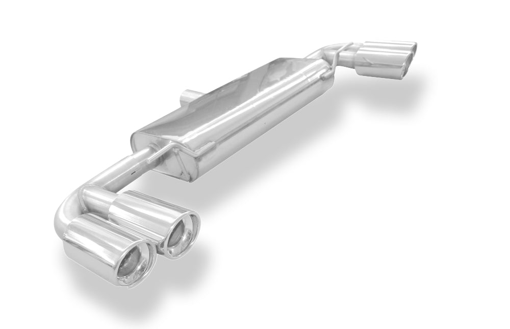 Fox passend fürAudi TT 8J - Turbo Endschalldämpfer rechts/links - 2x100 Typ 17 rechts/links