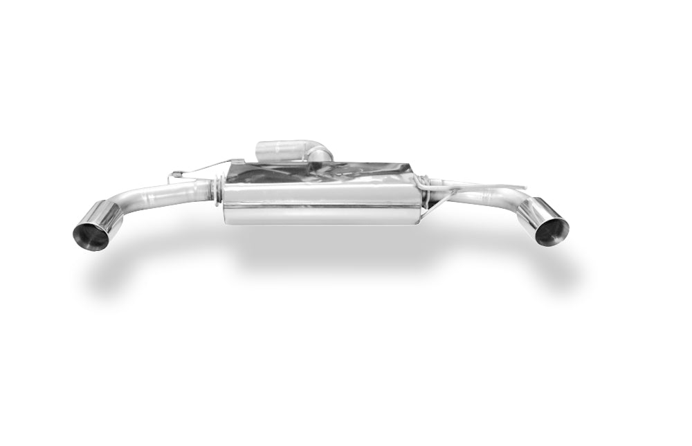 Fox passend für Audi TT FV3 quattro Endschalldämpfer rechts/links - 1x100 Typ 25 rechts/links