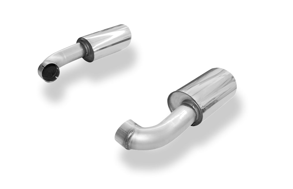 Fox passend fürAudi Q7 - 4L Endrohrpaar zum Aufstecken - 129x106 Typ 32 rechts/links