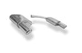 Fox passend für Audi A4/A5/ S5 quattro - 8T Coupe/Cabrio Endschalldämpfer rechts/links für 1-Rohr - 1x100 Typ 17 rechts/links