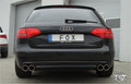 Fox passend für Audi A4/A5 B8 Limousine/Avant/S-Line Frontantrieb & Quattro Endschalldämpfer rechts/links - 2x90 Typ 17 rechts/links