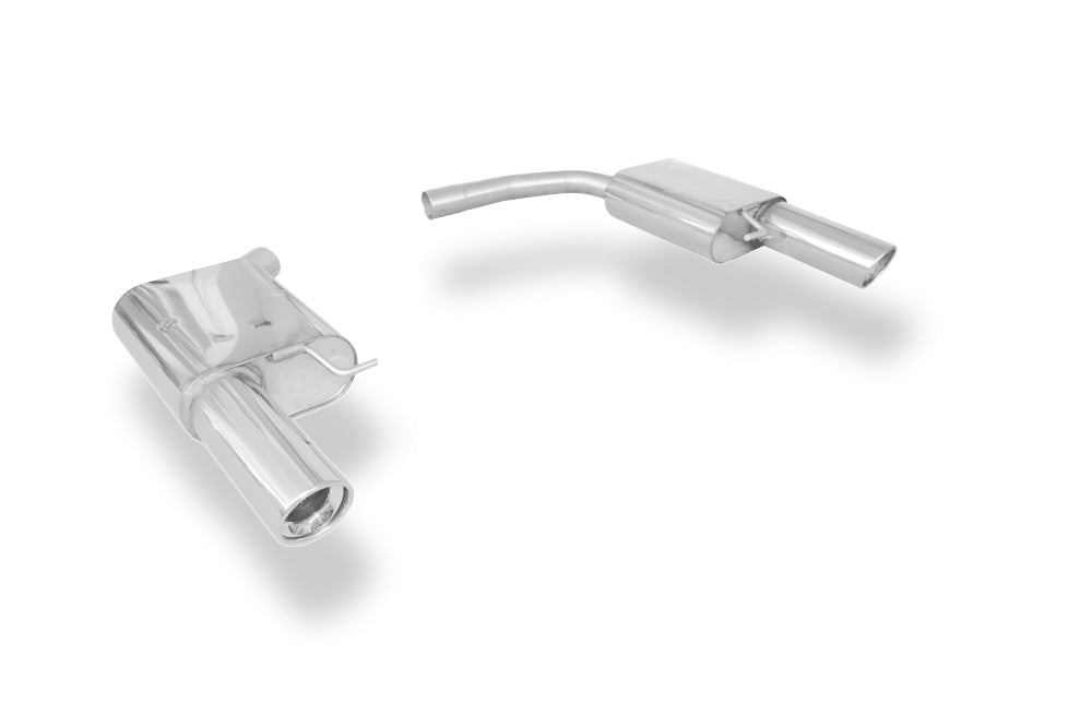 Fox passend fürAudi A5 B8 Sportback Endschalldämpfer rechts/links für 1-Rohr - 1x100 Typ 17 rechts/links