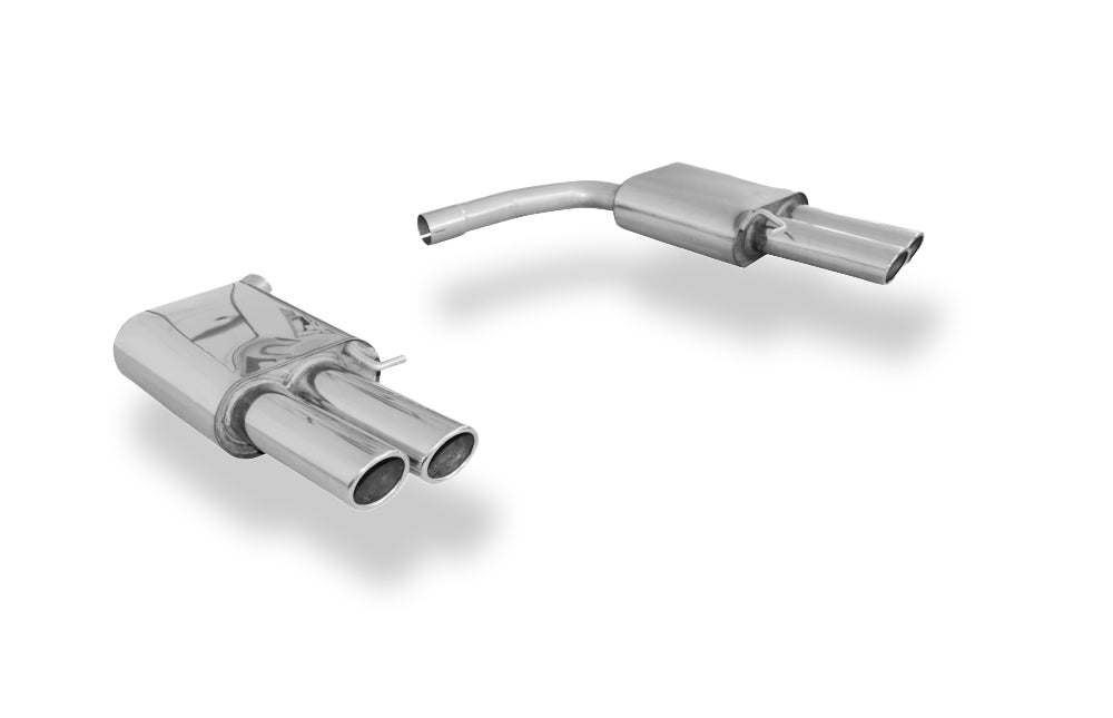Fox passend fürAudi A5 B8 Sportback Endschalldämpfer rechts/links -2x90 Typ 17 rechts/links