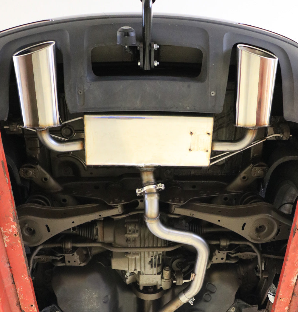 Fox passend fürAudi Q3 quattro Diesel Endschalldämpfer Ausgang rechts/links - 160x90 Typ 38 rechts/links