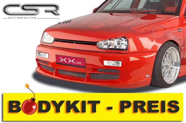 CSR Bodykit Tuning Spoiler Set für VW Golf 3 BK002