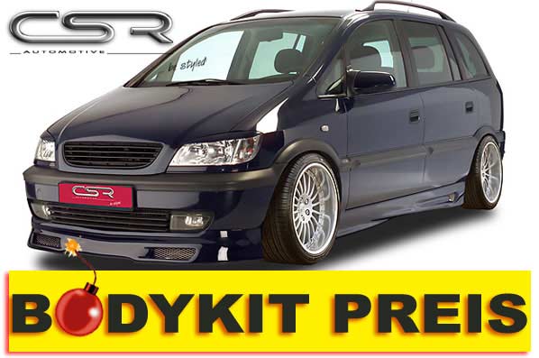 CSR Bodykit Tuning Spoiler Set für Opel Zafira A BK066