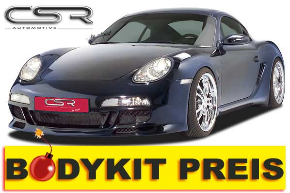 CSR Bodykit Tuning Spoiler Set für Porsche 987 Cayman BK069B