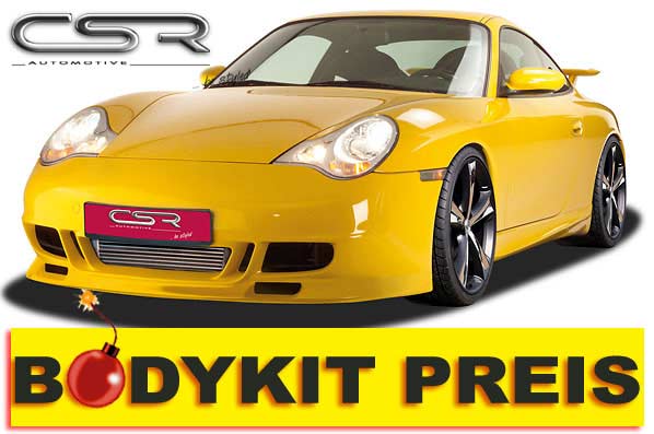 CSR Bodykit Tuning Spoiler Set für Porsche 911 / 996 BK070