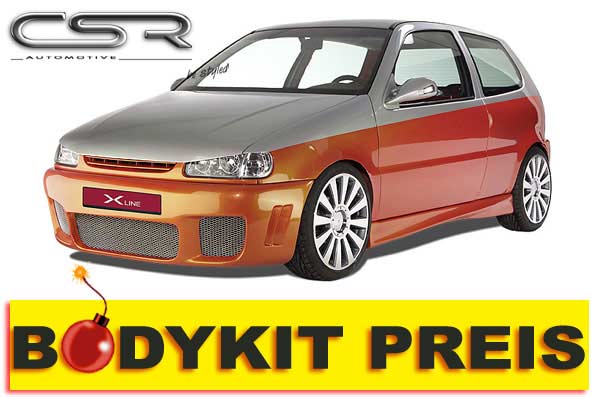 CSR Bodykit Tuning Spoiler Set für VW Polo 6N BK071