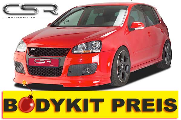 CSR Bodykit Tuning Spoiler Set für VW Golf 5 1K BK270