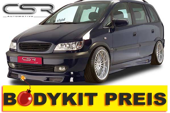 CSR Bodykit Tuning Spoiler Set für Opel Zafira A BK261