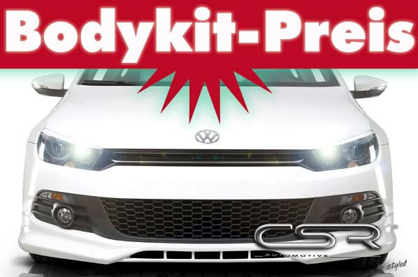 CSR Bodykit Tuning Spoiler Set für VW Scirocco 3 BK296