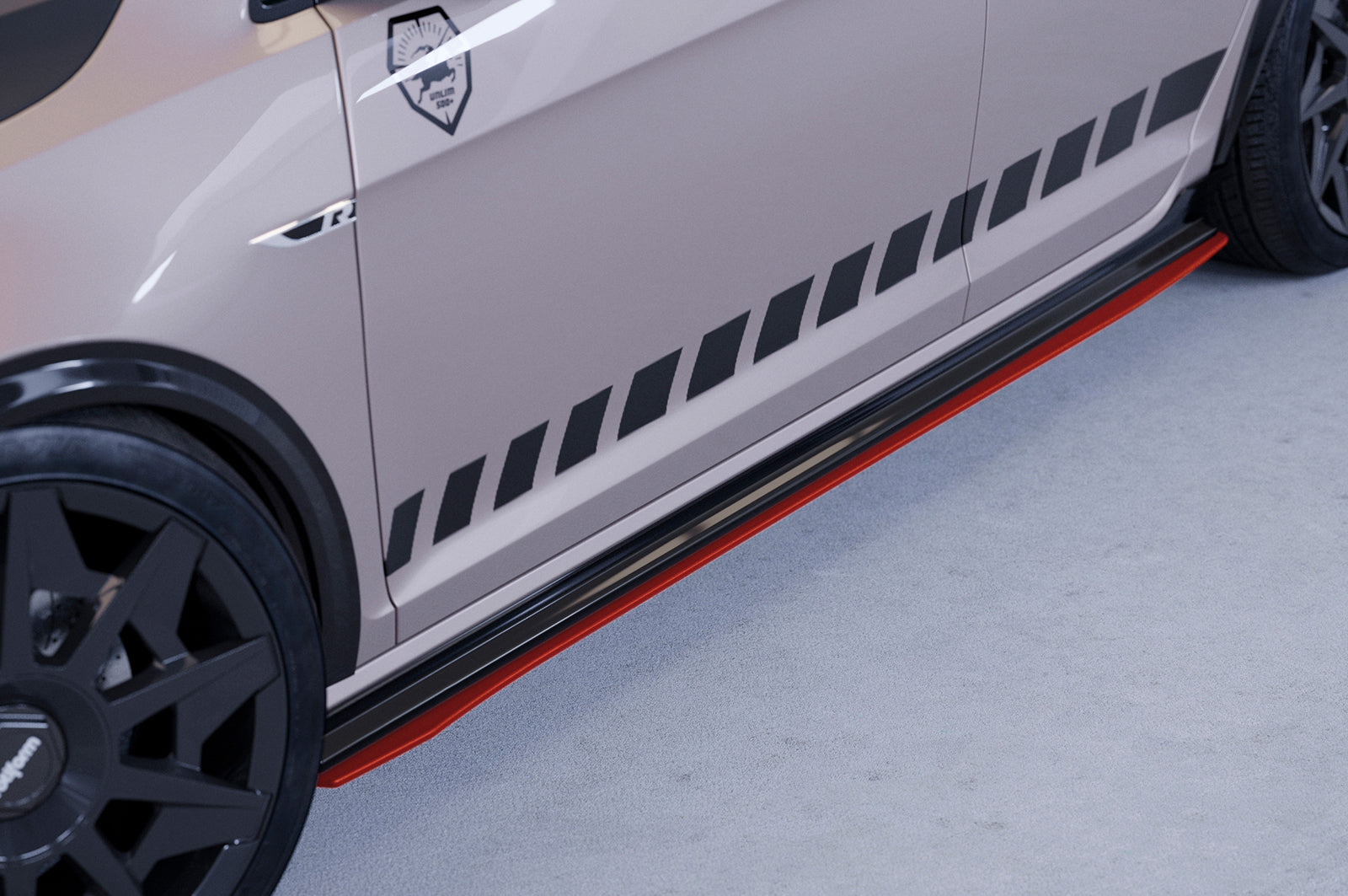 CSR Bodykit Spoiler Set TWB für VW Golf 7 R BK384B