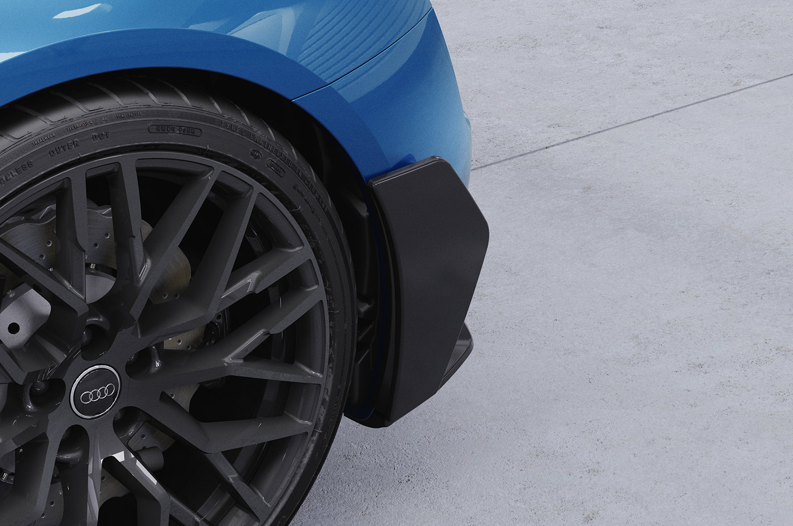 CSR Side Blades / Side Spats mit ABE für Audi R8 (Typ 4S) BL001