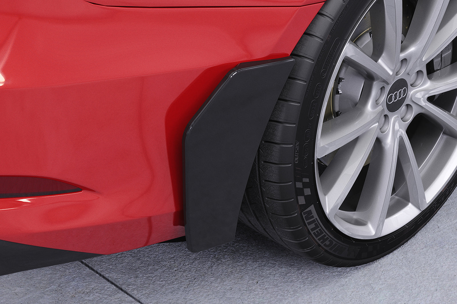CSR Side Blades / Side Spats mit ABE für Audi A3 (8V) BL002