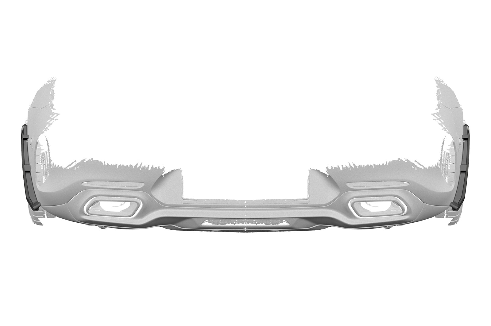 CSR Side Blades / Side Spats mit ABE für Mercedes-Benz AMG GT (190) GT C / GT R BL003