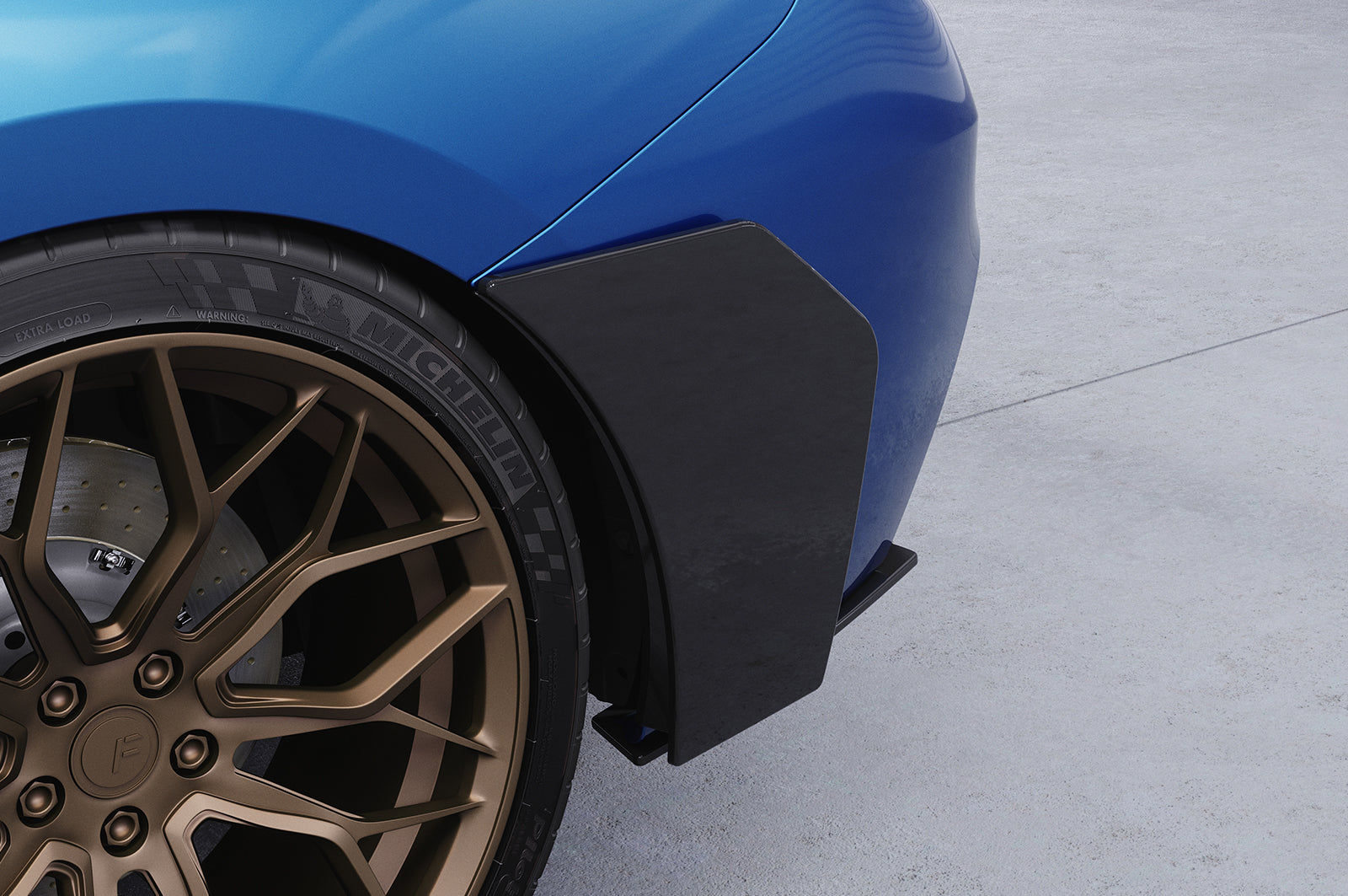 CSR Side Blades / Side Spats mit ABE für BMW 2er F22 / F23 M-Paket BL004