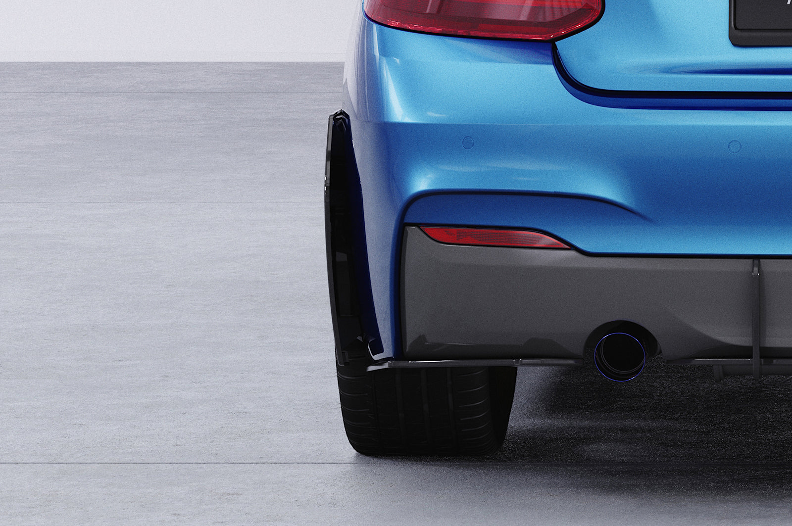 CSR Side Blades / Side Spats mit ABE für BMW 2er F22 / F23 M-Paket BL004