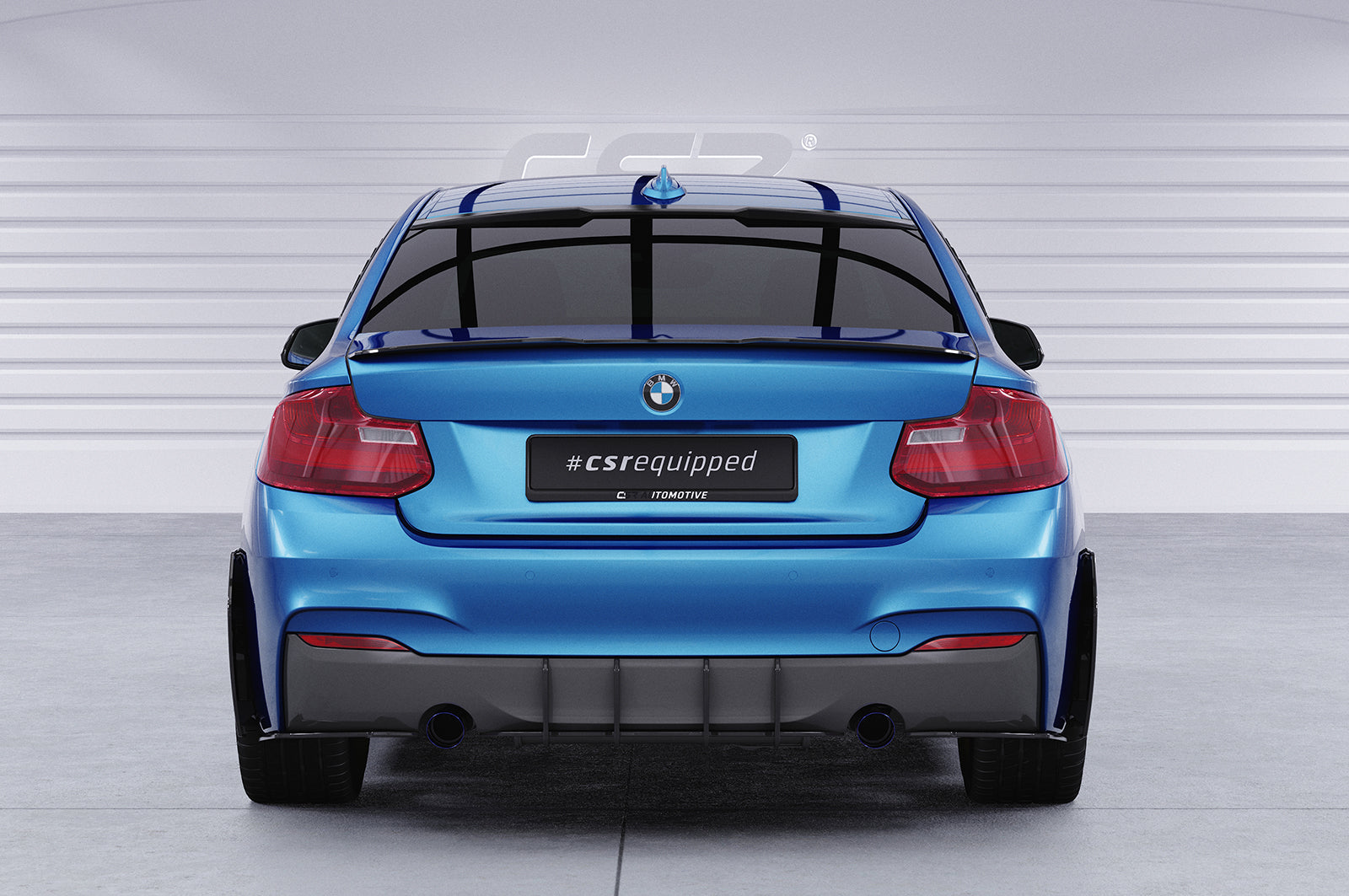 CSR Side Blades / Side Spats mit ABE für BMW 2er F22 / F23 M-Paket BL004