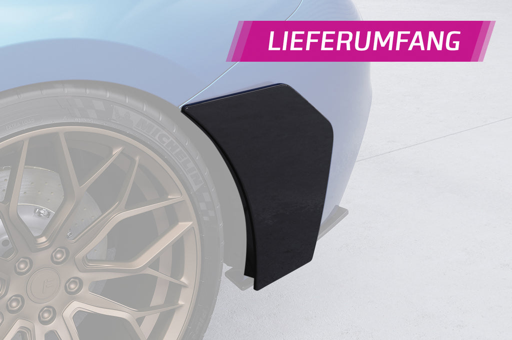 CSR Side Blades / Side Spats mit ABE für BMW 2er F22 / F23 M-Paket BL004
