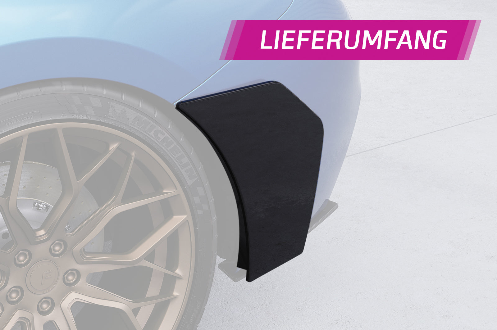 CSR Side Blades / Side Spats mit ABE für BMW 2er F22 / F23 M-Paket BL004