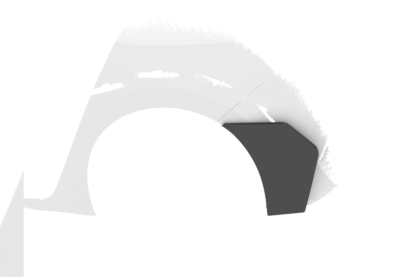 CSR Side Blades / Side Spats mit ABE für Opel Asta L BL005