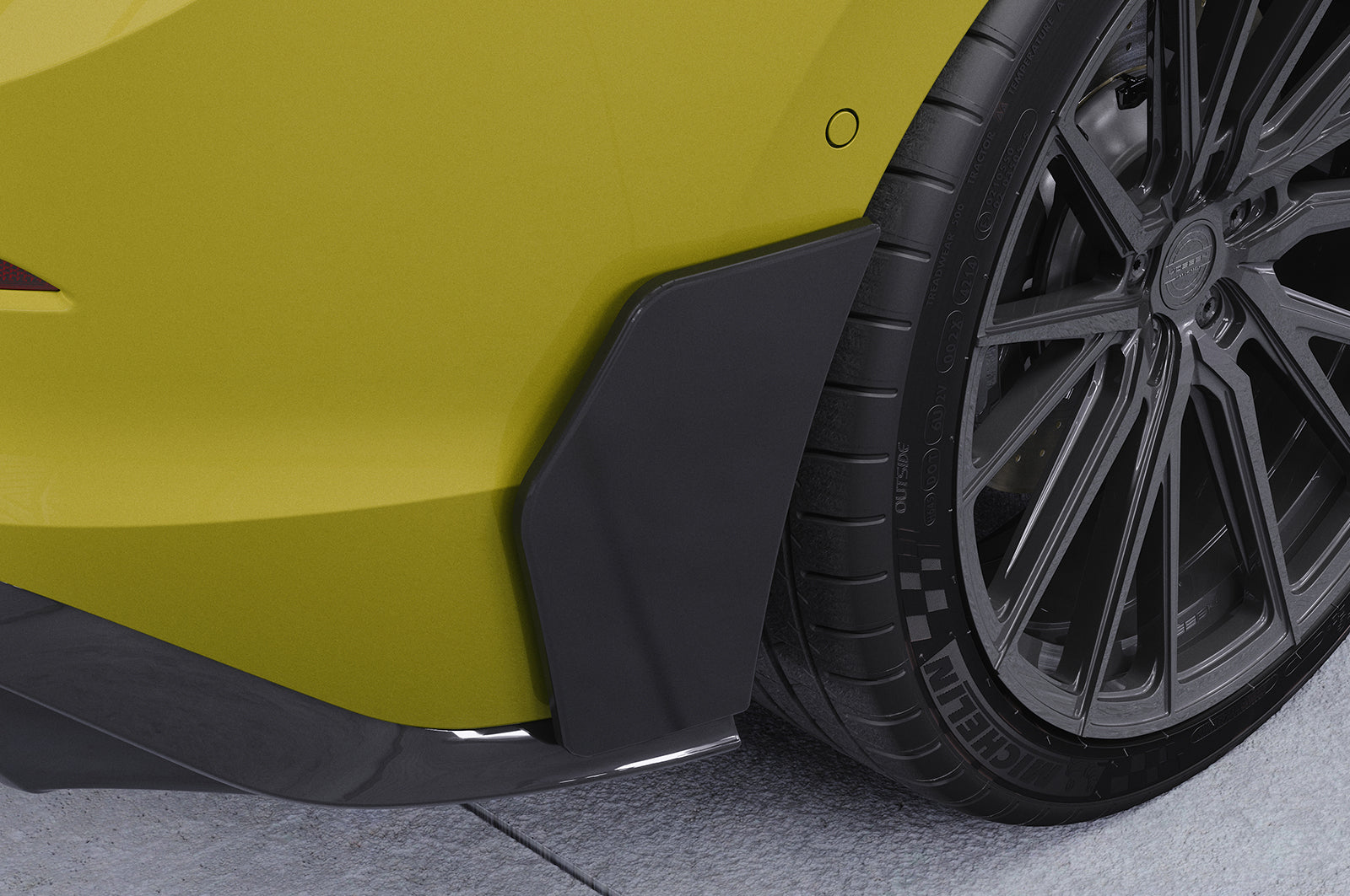 CSR Side Blades / Side Spats mit ABE für VW Golf 8 GTI, GTD, GTE, R-Line BL011