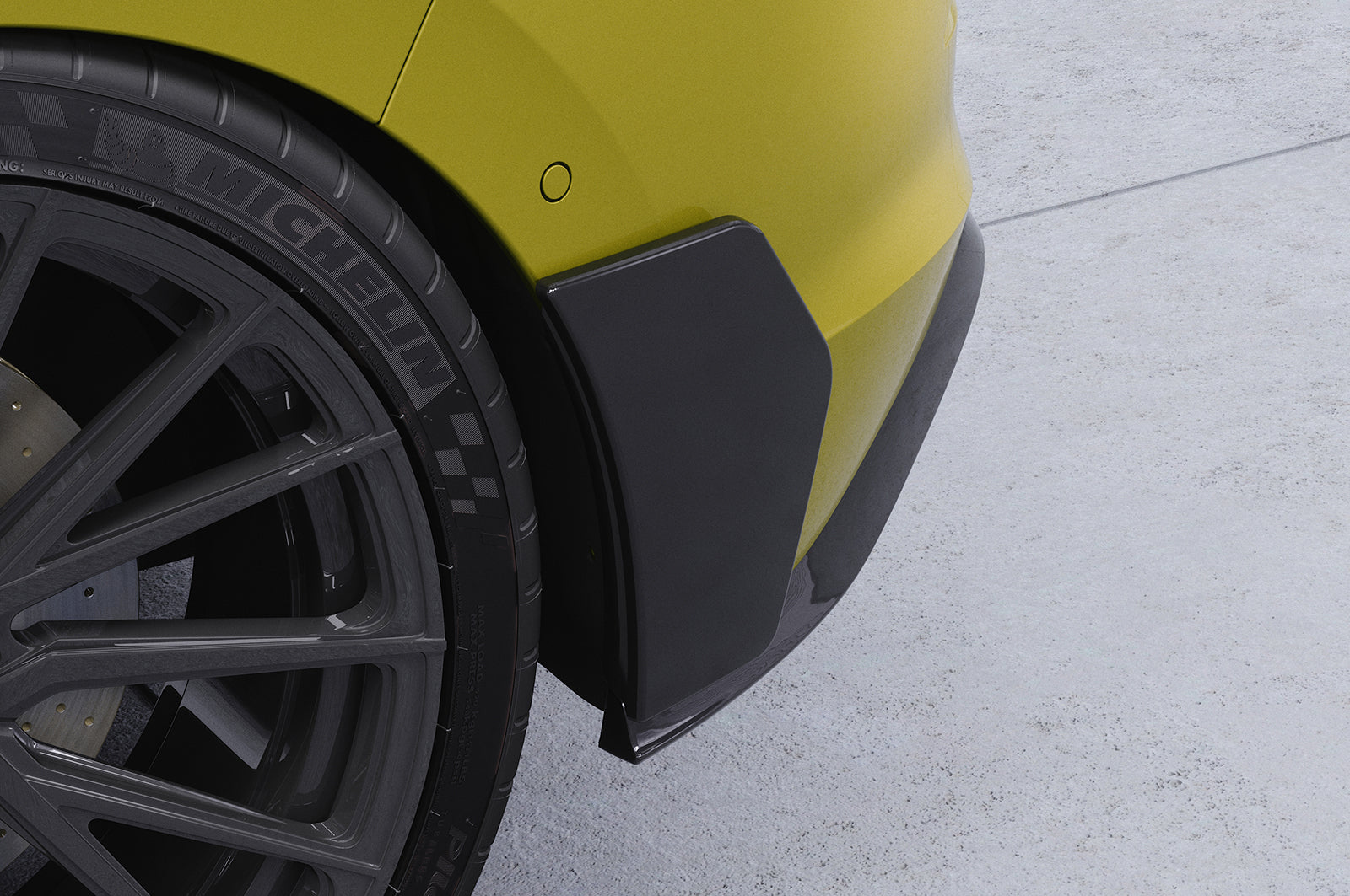 CSR Side Blades / Side Spats mit ABE für VW Golf 8 GTI, GTD, GTE, R-Line BL011