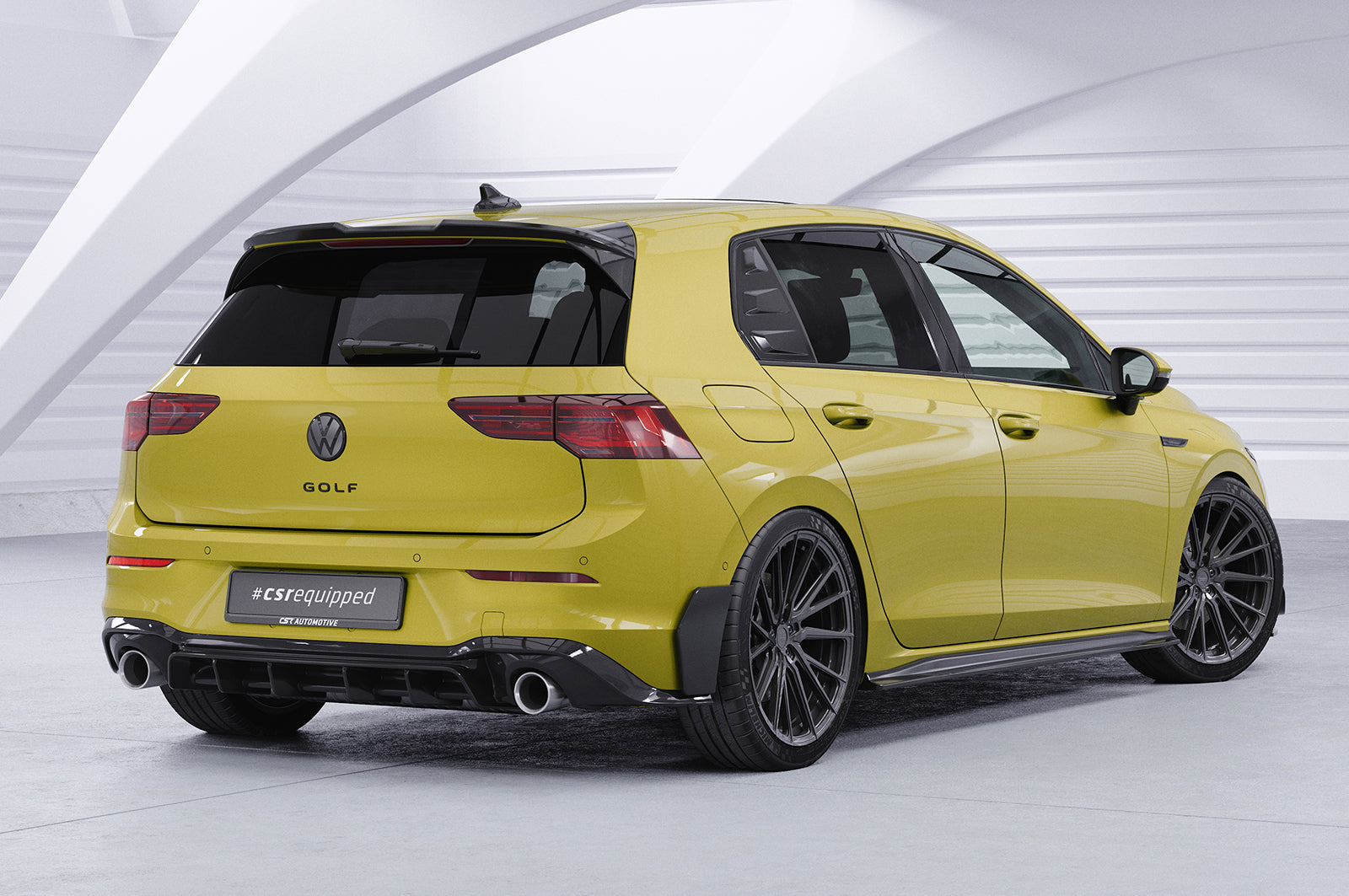CSR Side Blades / Side Spats mit ABE für VW Golf 8 GTI, GTD, GTE, R-Line BL011