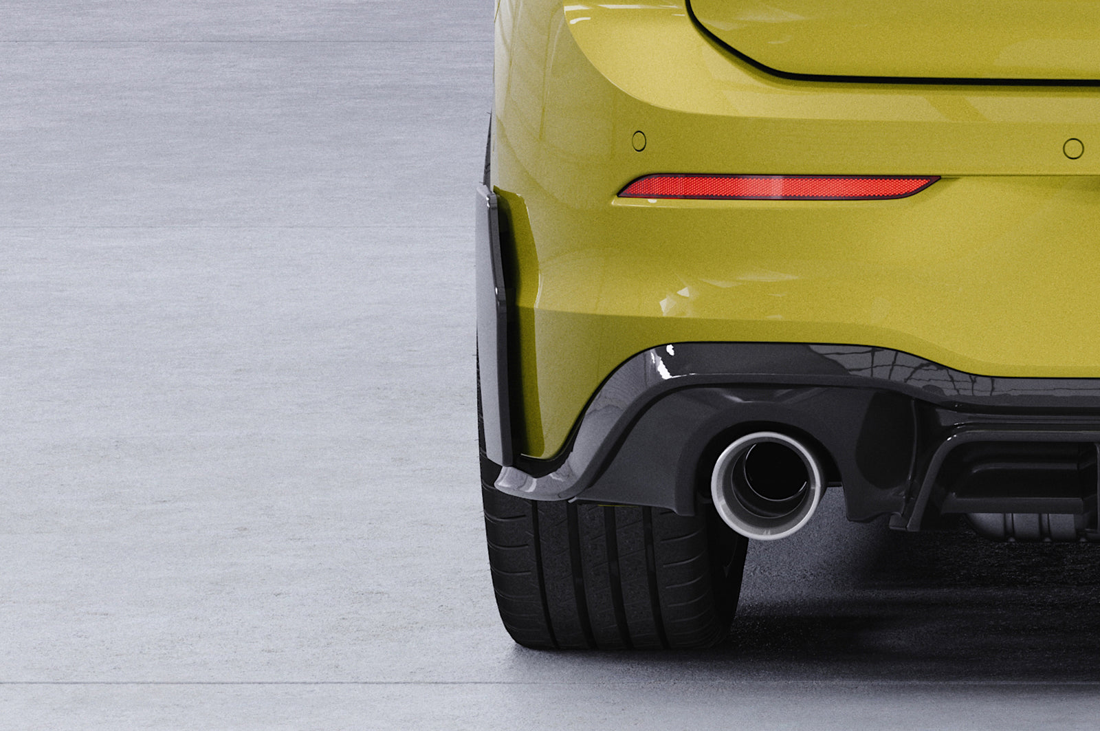 CSR Side Blades / Side Spats mit ABE für VW Golf 8 GTI, GTD, GTE, R-Line BL011