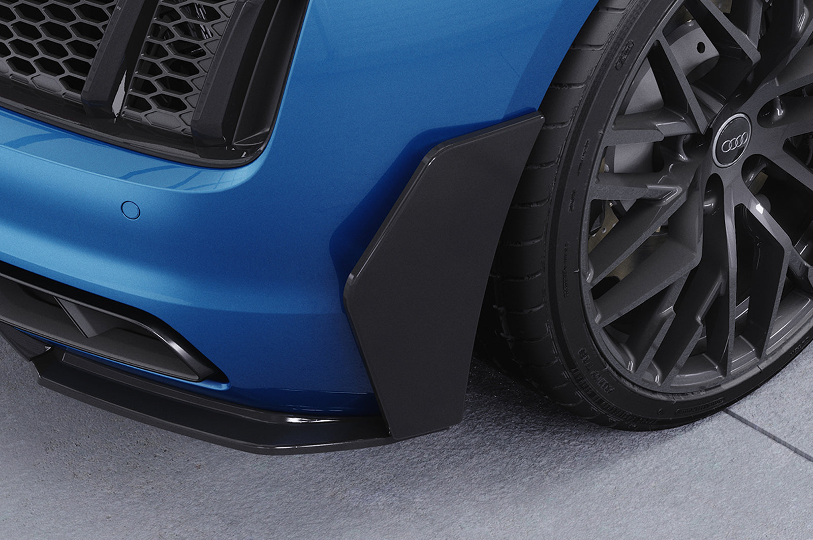 CSR Side Blades / Side Spats mit ABE für Audi R8 (Typ 4S) BL012