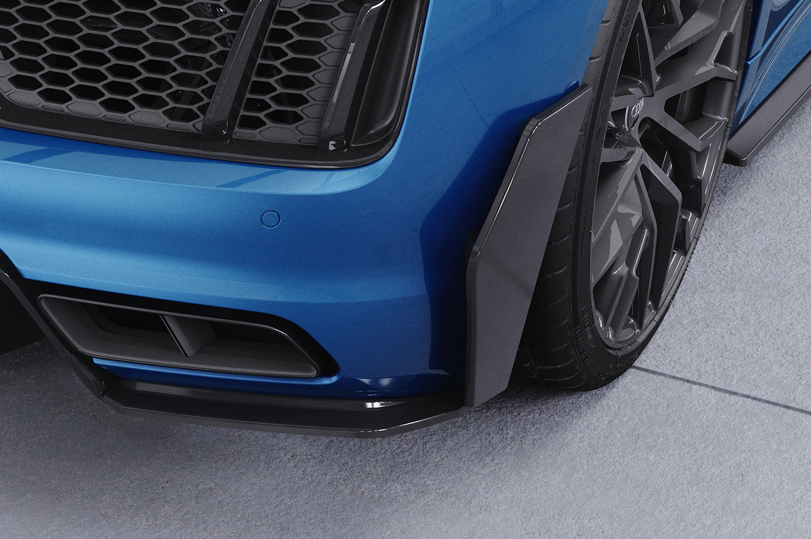 CSR Side Blades / Side Spats mit ABE für Audi R8 (Typ 4S) BL012