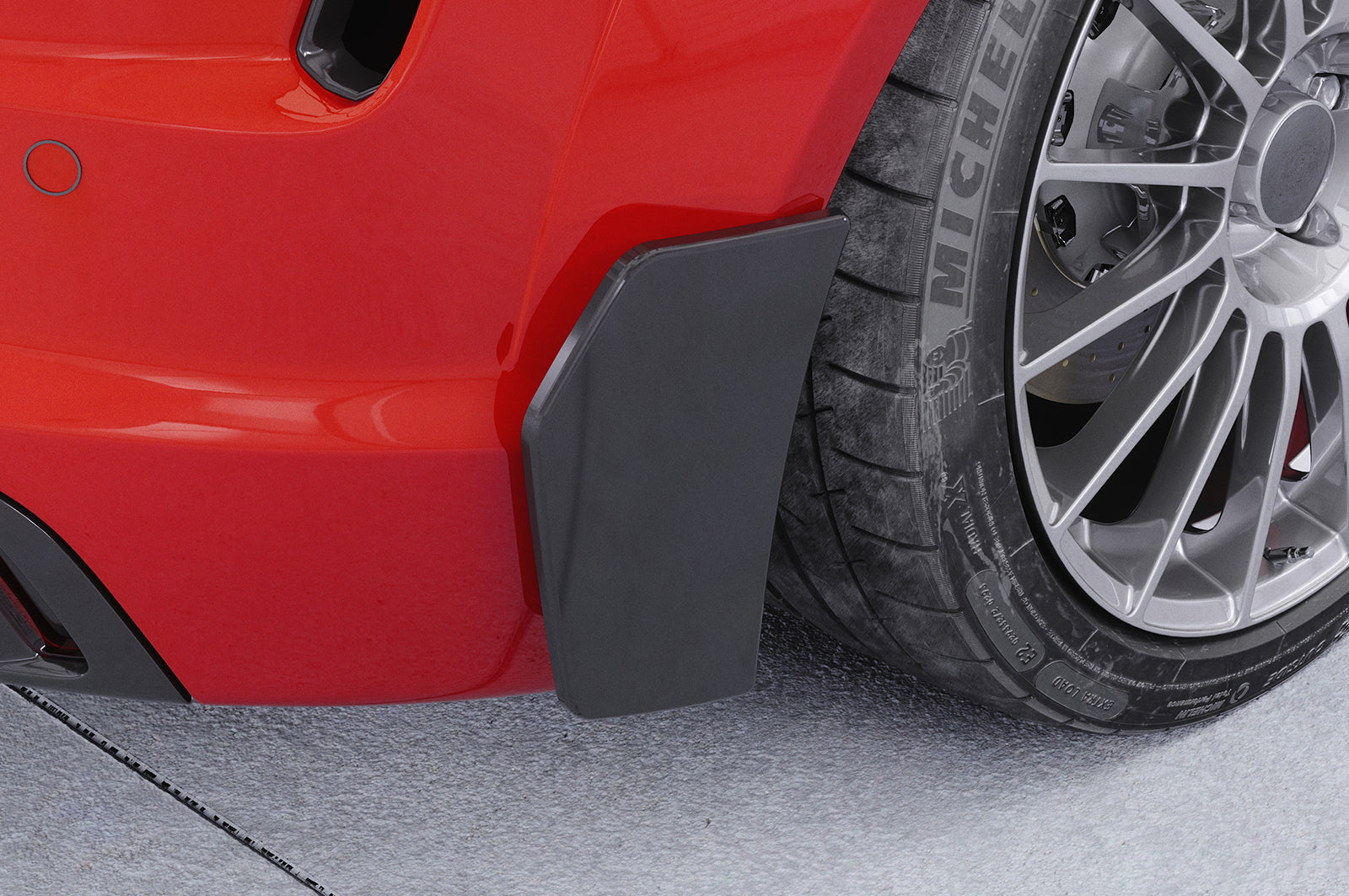 CSR Side Blades / Side Spats mit ABE für Audi TT FV/8S BL016