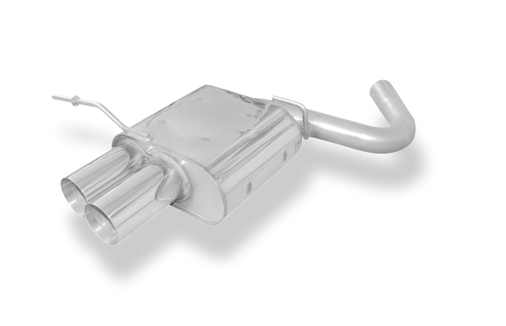 Fox passend fürBMW E87 118d 120d Endschalldämpfer - 2x76 Typ 10
