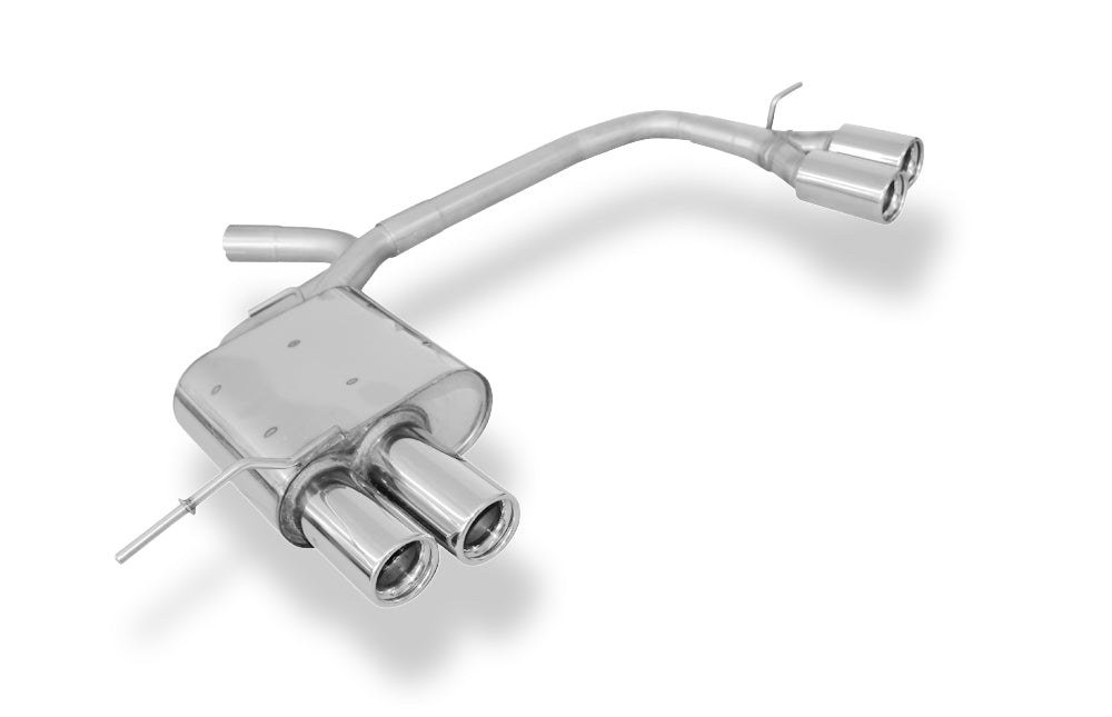 Fox passend für BMW E87 118d 120d Endschalldämpfer Ausgang rechts/links - 2x76 Typ 13 rechts/links