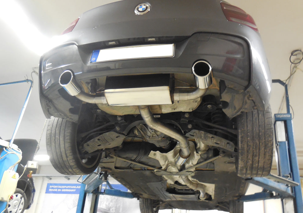 Fox passend fürBMW F20/F21 - M135i Endschalldämpfer quer Ausgang rechts/links - 1x100 Typ 16 rechts/links