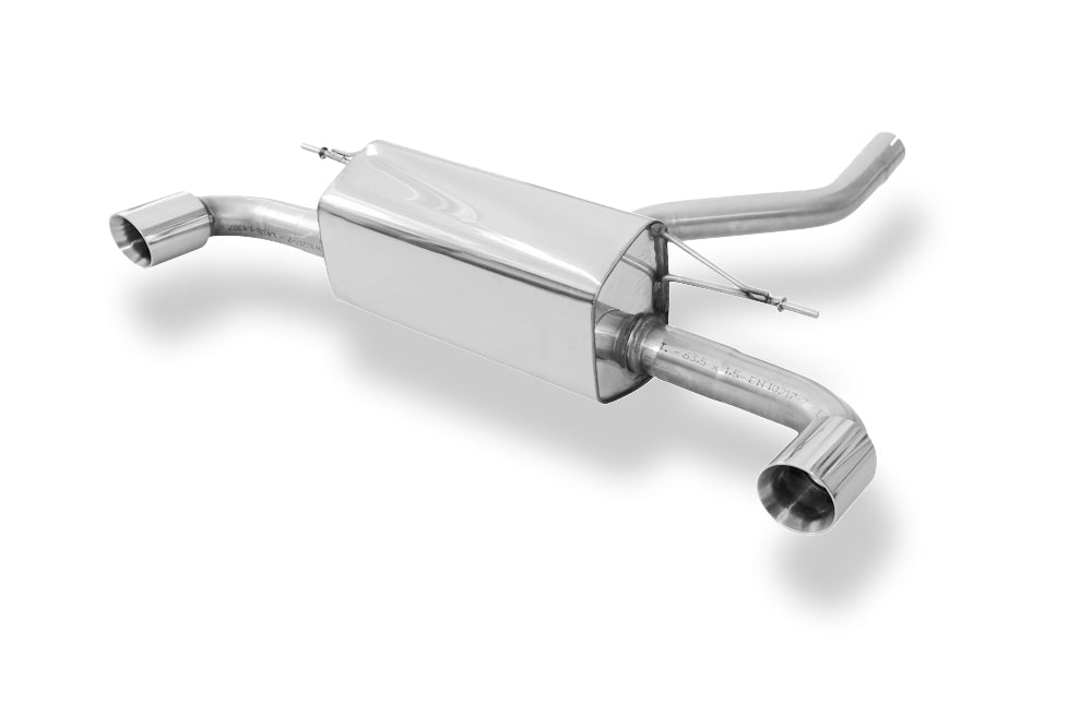 Fox passend fürBMW F20/F21 - 120d Endschalldämpfer quer Ausgang rechts/links - 1x90 Typ 25 rechts/links