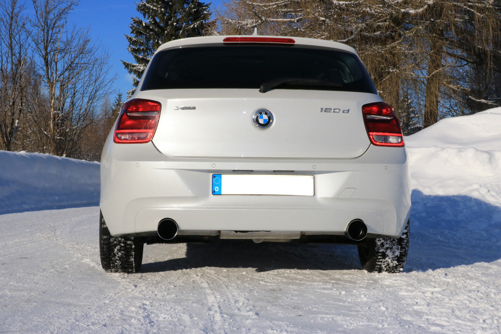 Fox passend für BMW F20/F21 - 120d Endschalldämpfer quer Ausgang rechts/links - 1x100 Typ 10 rechts/links