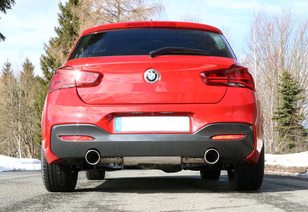 Fox passend fürBMW F20/F21 - M140i Endschalldämpfer quer Ausgang rechts/links - 1x100 Typ 16 rechts/links