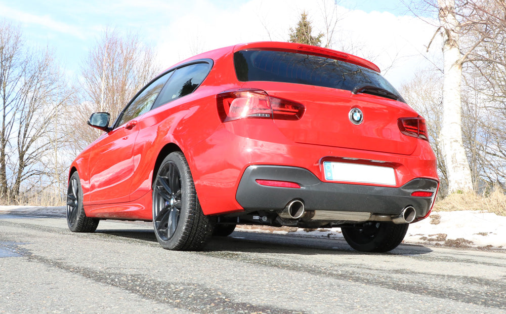Fox passend fürBMW F20/F21 - M140i Endschalldämpfer quer Ausgang rechts/links - 1x100 Typ 16 rechts/links